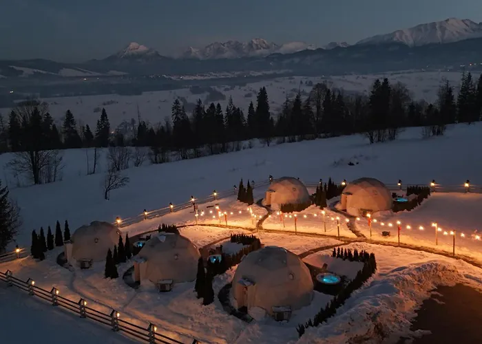 Mountain Glamp Zakopane - Jacuzzi - Widok Na Gory